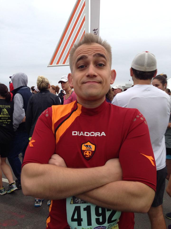 Super tired pre-race me